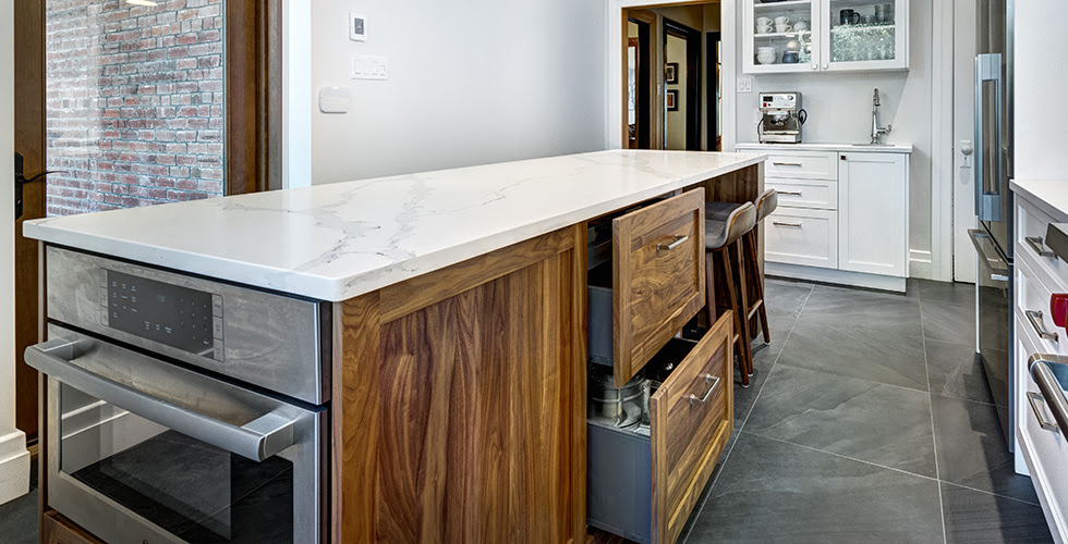 White Oak Gets the Walnut Look