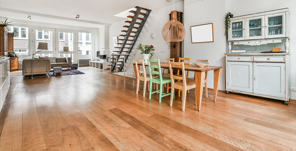 Why Plank Width Matters in a Large Room