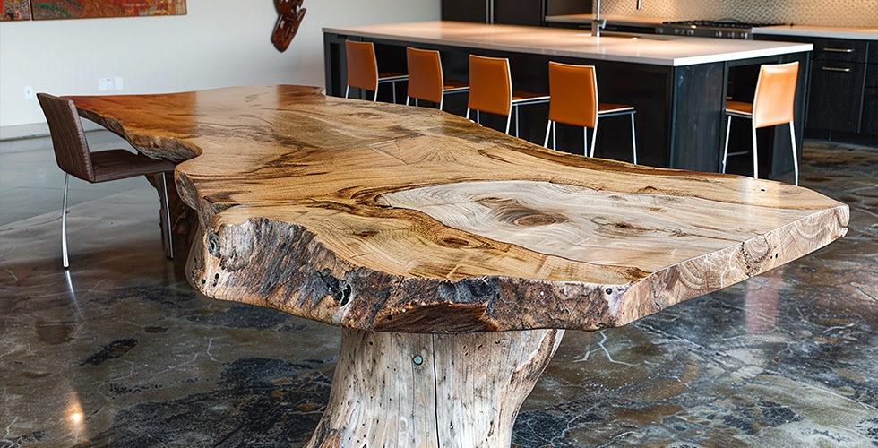 A Longer Table Needs a Thicker Slab