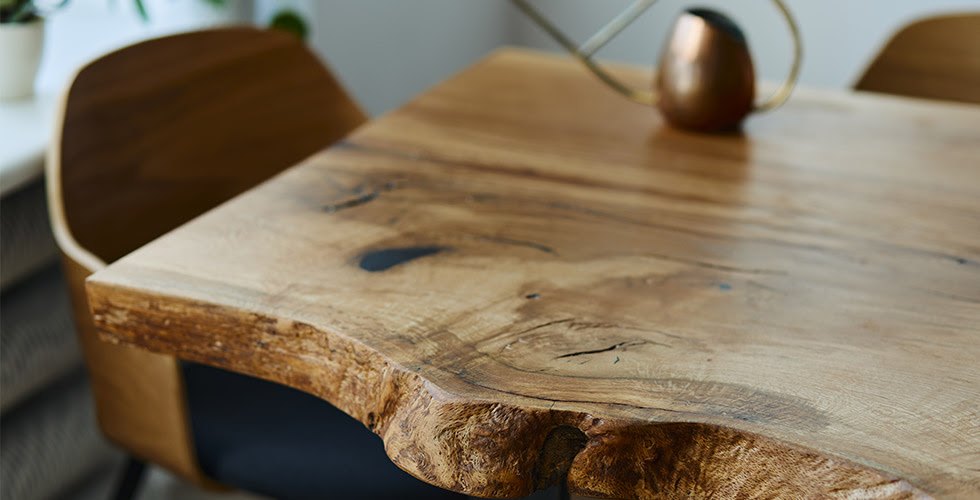 How Thick Should a Live-Edge Dining Table Top Be