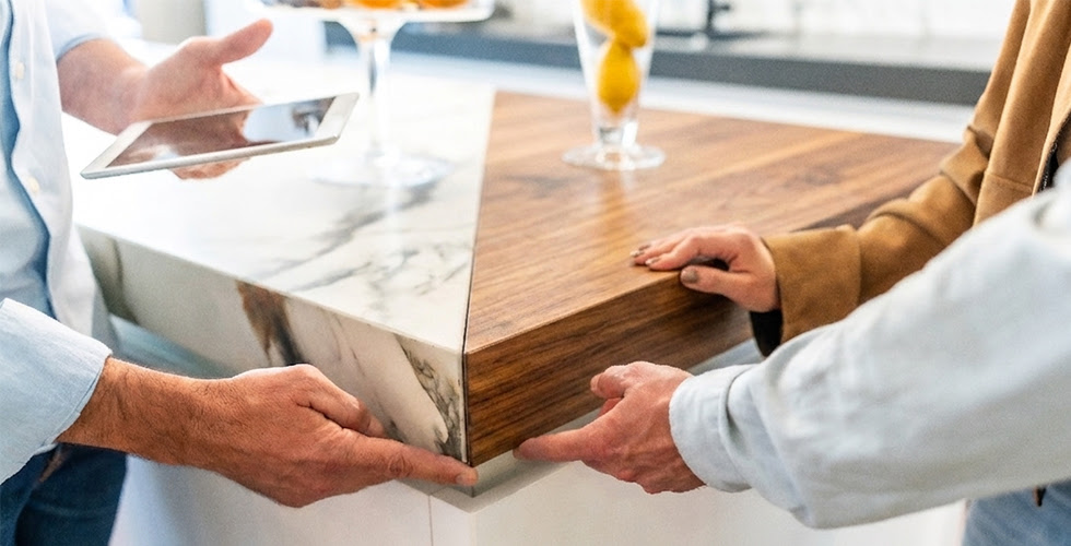 Why LA Designers Are Replacing Marble With Walnut